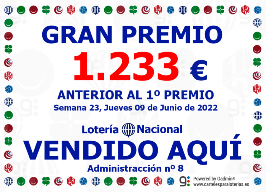 Loterías La Naval - GRAN PREMIO 0